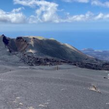 Tajogaite der neue Vulkan auf La Palma im Maerz 2024 Foto Klaus Hess